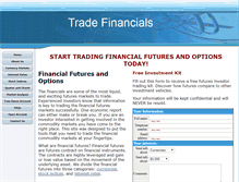 Tablet Screenshot of financialfuturesandoptions.com